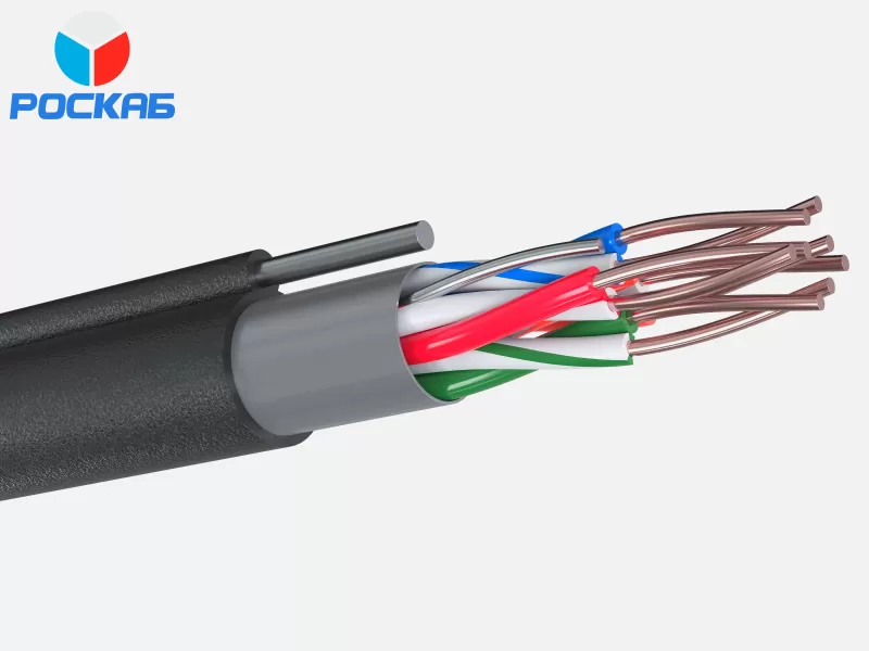 Кабель с тросом: конструкция и особенности применения