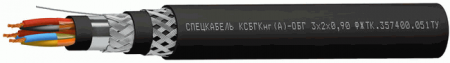Кабель КСБГКнг(А)-ОБГ 3x2x1,2, 1 кВ